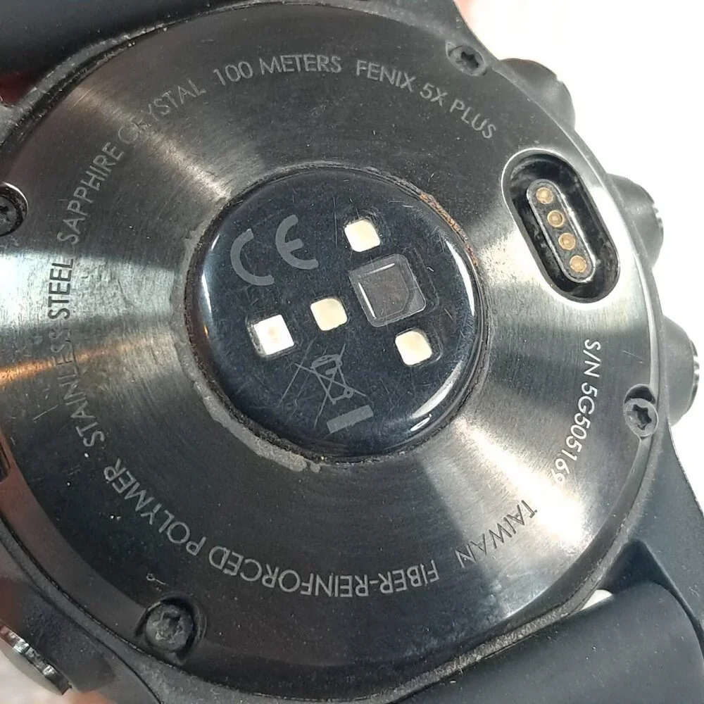 Garmin‎ Fenix 5X Plus Sapphire ultimate multisport GPS watch mapping Black 51mm